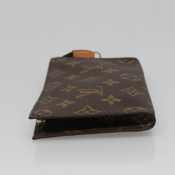 LOUIS VUITTON Monogram Bucket PM Accessory Pouch LV Auth 136373 - Picture 4 of 16